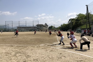 津山高校ソフトボール部｜活動風景