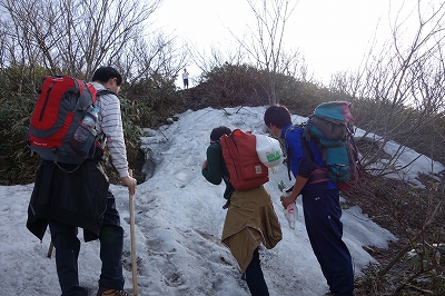 津山高校山岳同好会｜活動風景