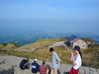 休憩中